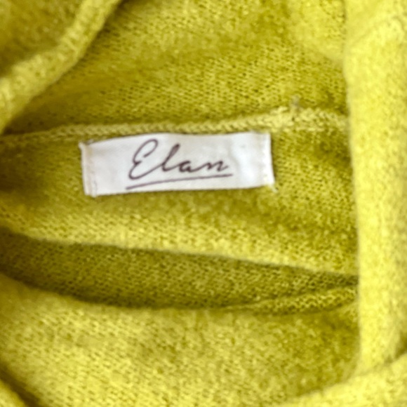 Elan green cowl neck chunky oversized sweater size small - Picture 5 of 10